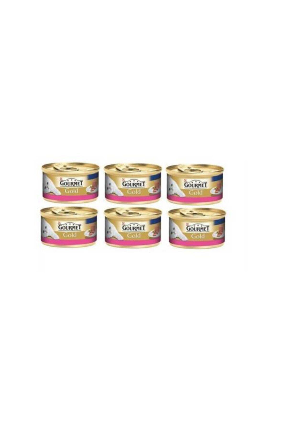 Purina Gold Karışık Yetişkin Yaş Kedi Maması 6x85 gr
