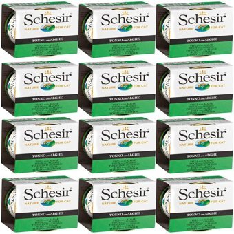 Schesir Nature Ton Balıklı Jöleli Yetişkin Yaş Kedi Maması 12x85 gr