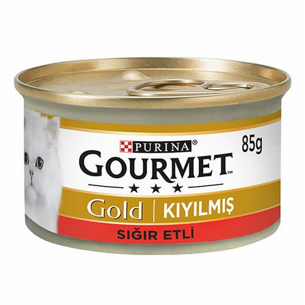 Purina Gold Sığır Etli Yetişkin Yaş Kedi Maması 12x85 gr
