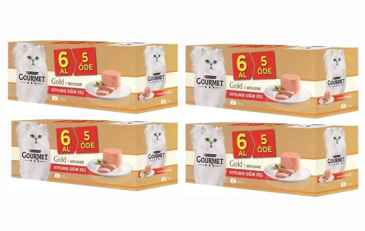 Purina Gold Sığır Etli Yetişkin Yaş Kedi Maması