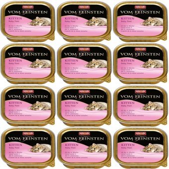 Animonda Vom Feinsten Karışık Etli Yavru Yaş Kedi Maması 12x100 gr