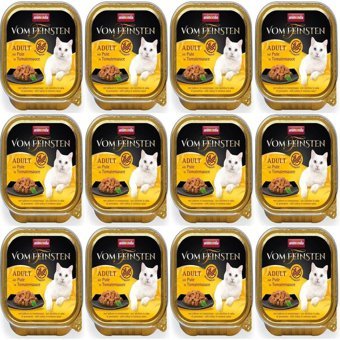 Animonda Vom Feinsten Hindi Etli Yetişkin Yaş Kedi Maması 12x100 gr
