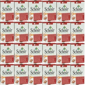 Schesir Salads Poke Ton Balıklı ve Hamsili Yetişkin Yaş Kedi Maması 24x85 gr