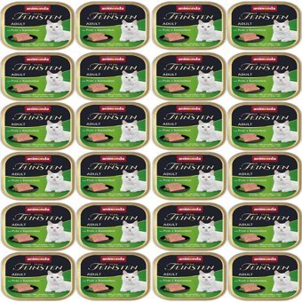 Animonda Vom Feinsten Hindi Etli ve Tavşanlı Yetişkin Yaş Kedi Maması 24x100 gr