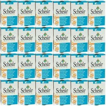 Schesir Salads Poke Tavuklu Yetişkin Yaş Kedi Maması 24x85 gr