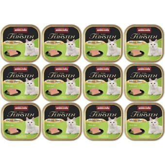 Animonda Mildes Menü Kısırlaştırılmış Hindi Etli Yaş Kedi Maması 12x100 gr
