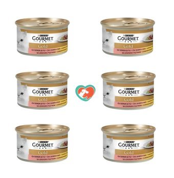 Purina Gold Tavuklu Parça Etli Yetişkin Yaş Kedi Maması 6x85 gr
