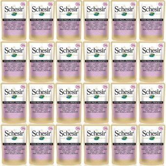 Schesir Nature Tavuklu Yetişkin Yaş Kedi Maması 24x100 gr