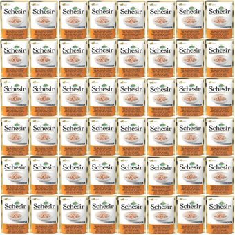 Schesir In Jelly Karidesli ve Tavuklu Yetişkin Yaş Kedi Maması 48x85 gr