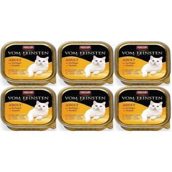 Animonda Vom Feinsten Kümes Hayvanlı Yetişkin Yaş Kedi Maması 6x100 gr