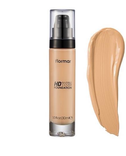 Nascita Invisible Cover HD 80 Soft Beige Güneş Koruyuculu Likit Serum Fondöten 30 ml