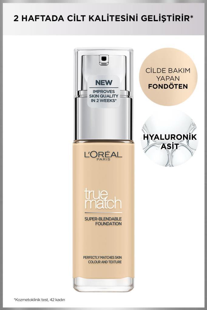 L'Oréal Paris True Match 1D Golden Ivory Likit Serum Fondöten 30 ml