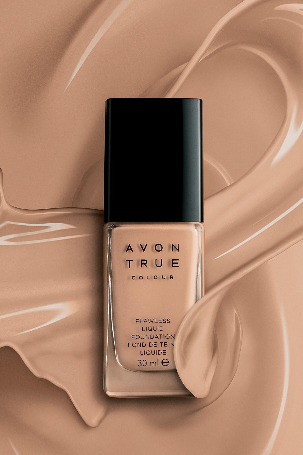 Avon True Color Flawless Medium Beige Likit Serum Fondöten 30 ml