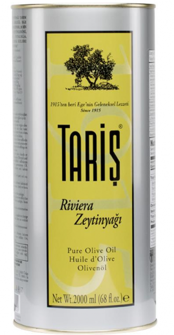 Tariş Polifenolsüz Olgun Hesap Teneke Riviera Zeytinyağı 2 lt