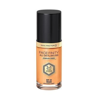 Max Factor Facefinity 3'ü 1 Arada 78 Warm Honey Güneş Koruyuculu Likit Serum Fondöten 30 ml