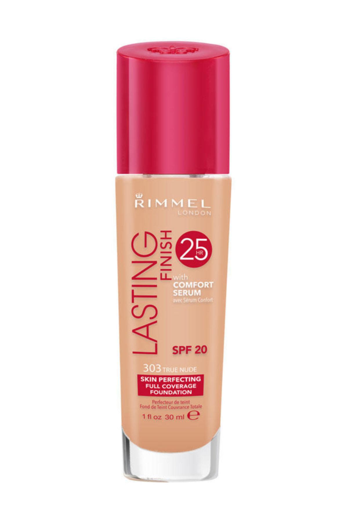 Rimmel London Lasting Finish 25HR 303 True Nude Likit Serum Fondöten 30 ml