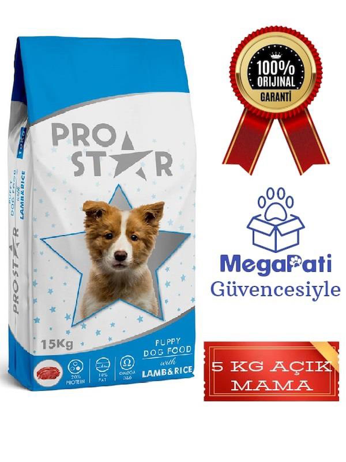 Pro Star Kuzu Etli ve Pirinçli Tüm Irklar Yavru Kuru Köpek Maması 5 kg
