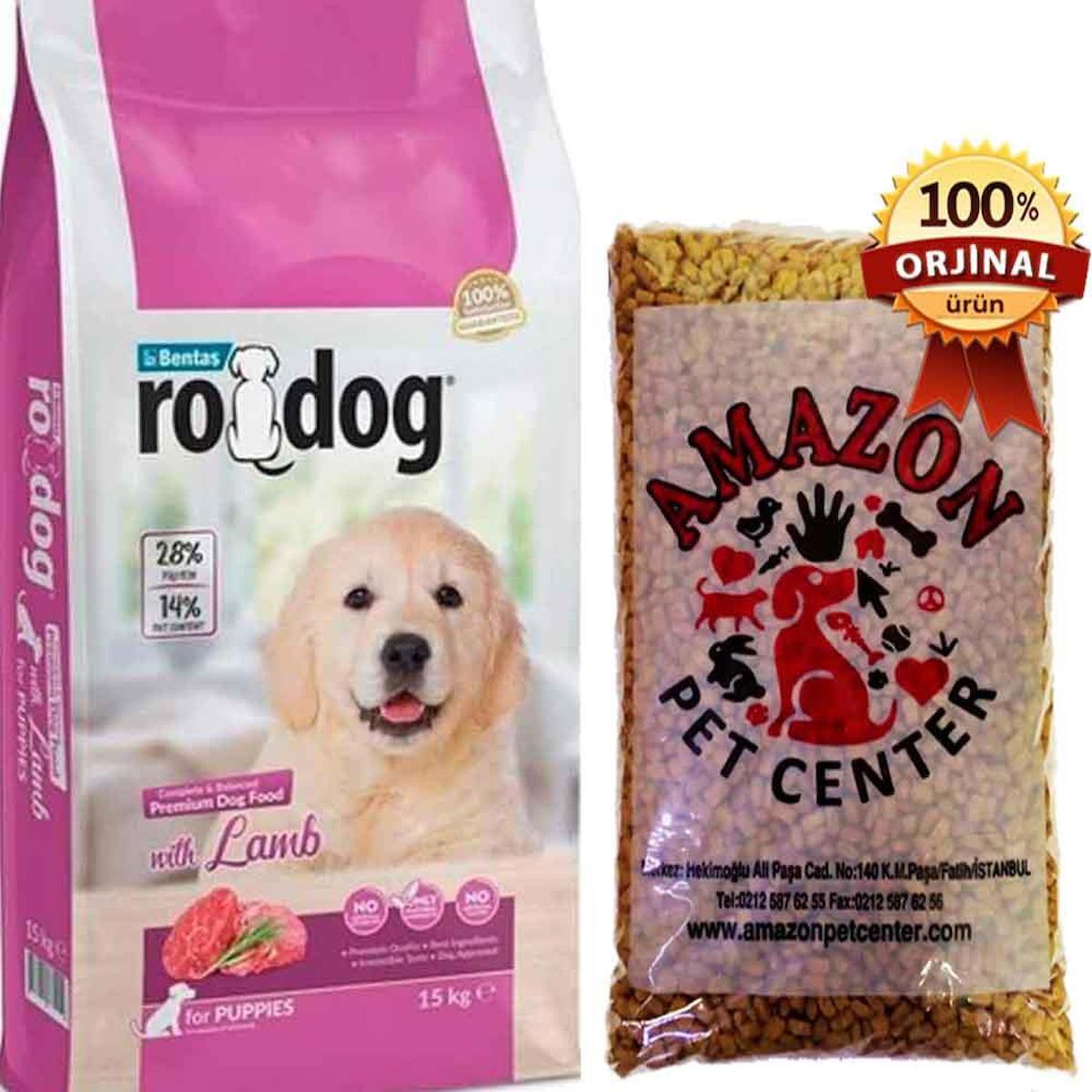 Ro Dog Premium Kuzu Etli Tüm Irklar Yavru Kuru Köpek Maması 1 kg