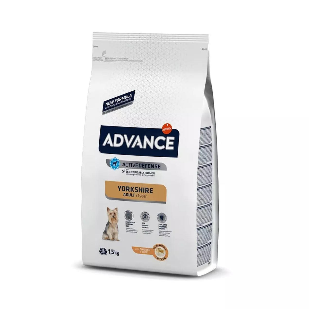 Advance Yorkshire Tavuklu Tüm Irklar Yetişkin Kuru Köpek Maması 1.5 kg
