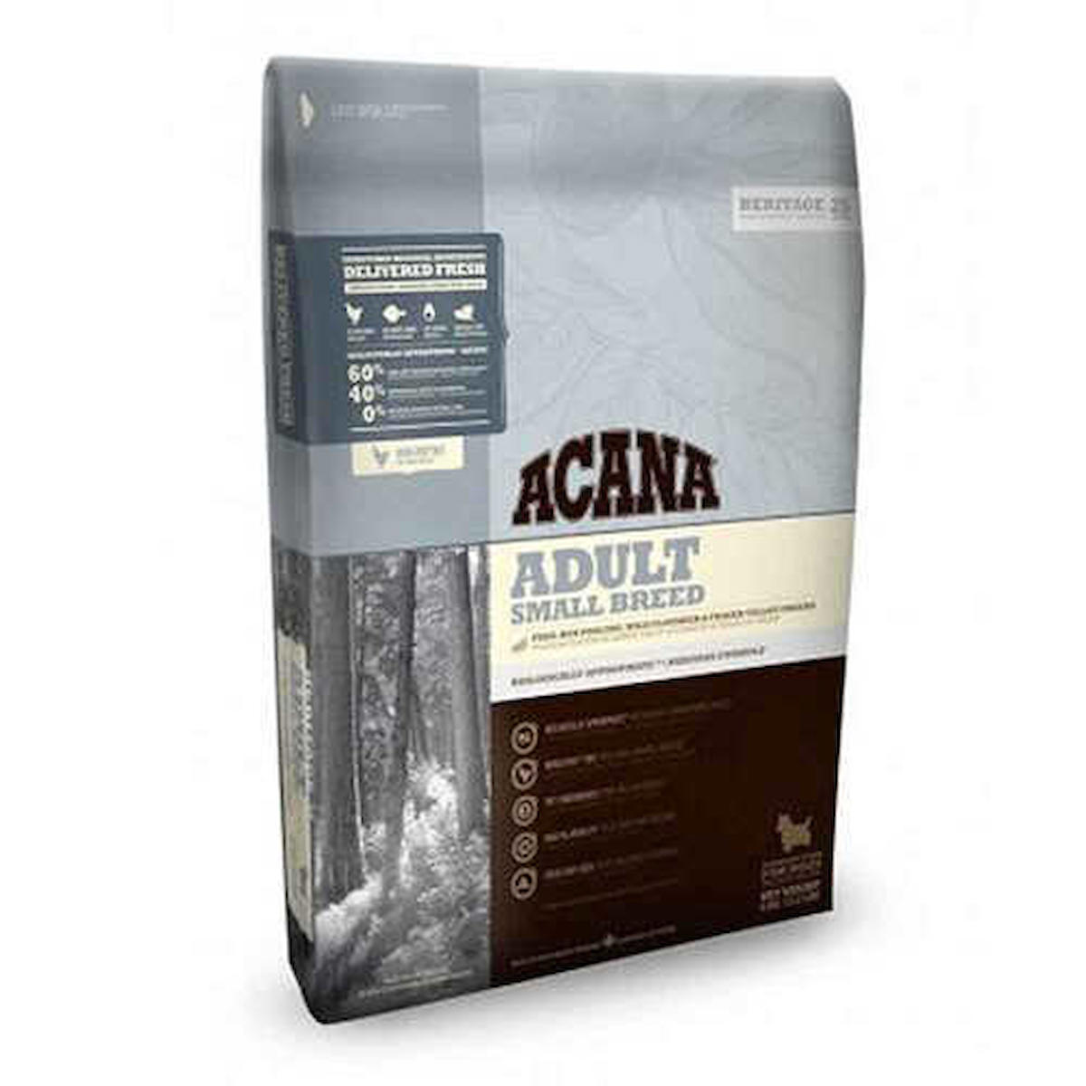 Acana Heritage Balıklı ve Tavuklu Küçük Irk Yetişkin Kuru Köpek Maması 2 kg