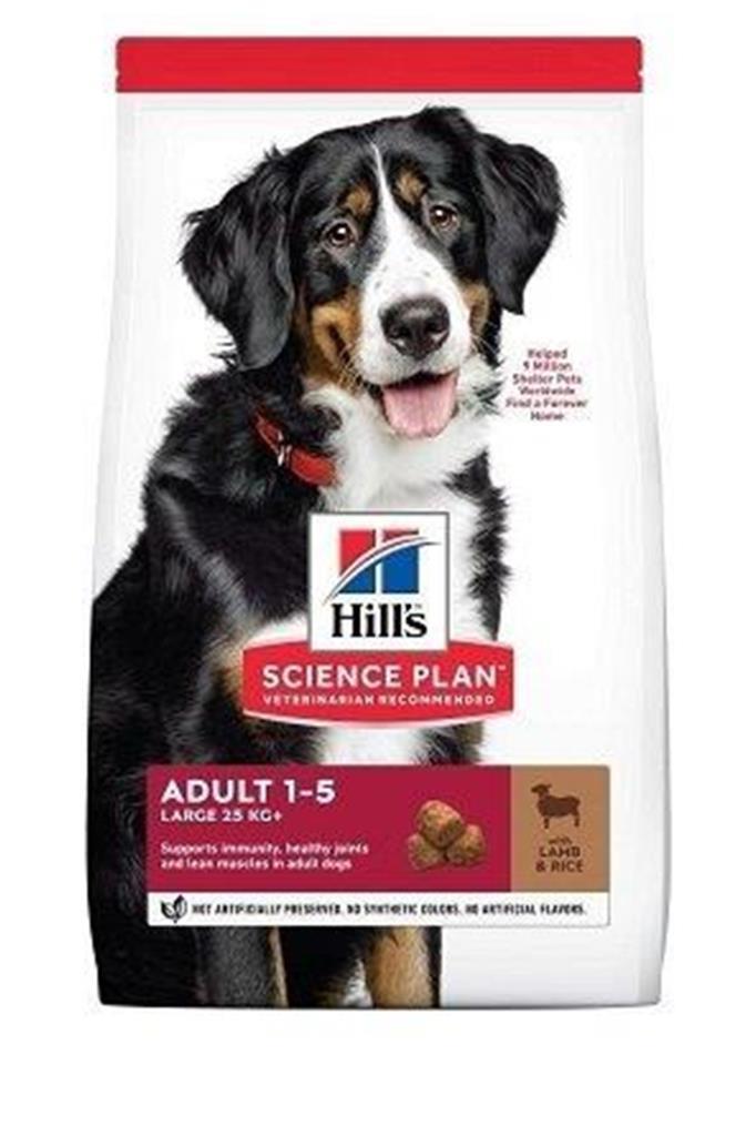 Hill'S Adult -6 Kuzu Etli ve Pirinçli Büyük Irk Yetişkin Kuru Köpek Maması 14 kg