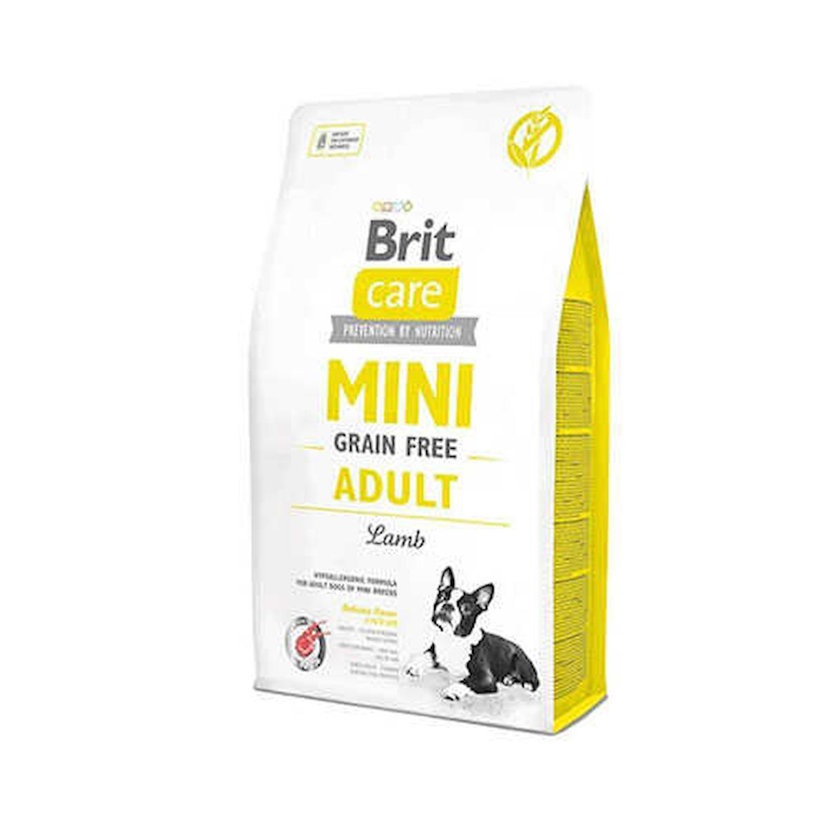 Brit Care Grain-Free Kuzu Etli Tüm Irklar Yetişkin Kuru Köpek Maması 7 kg