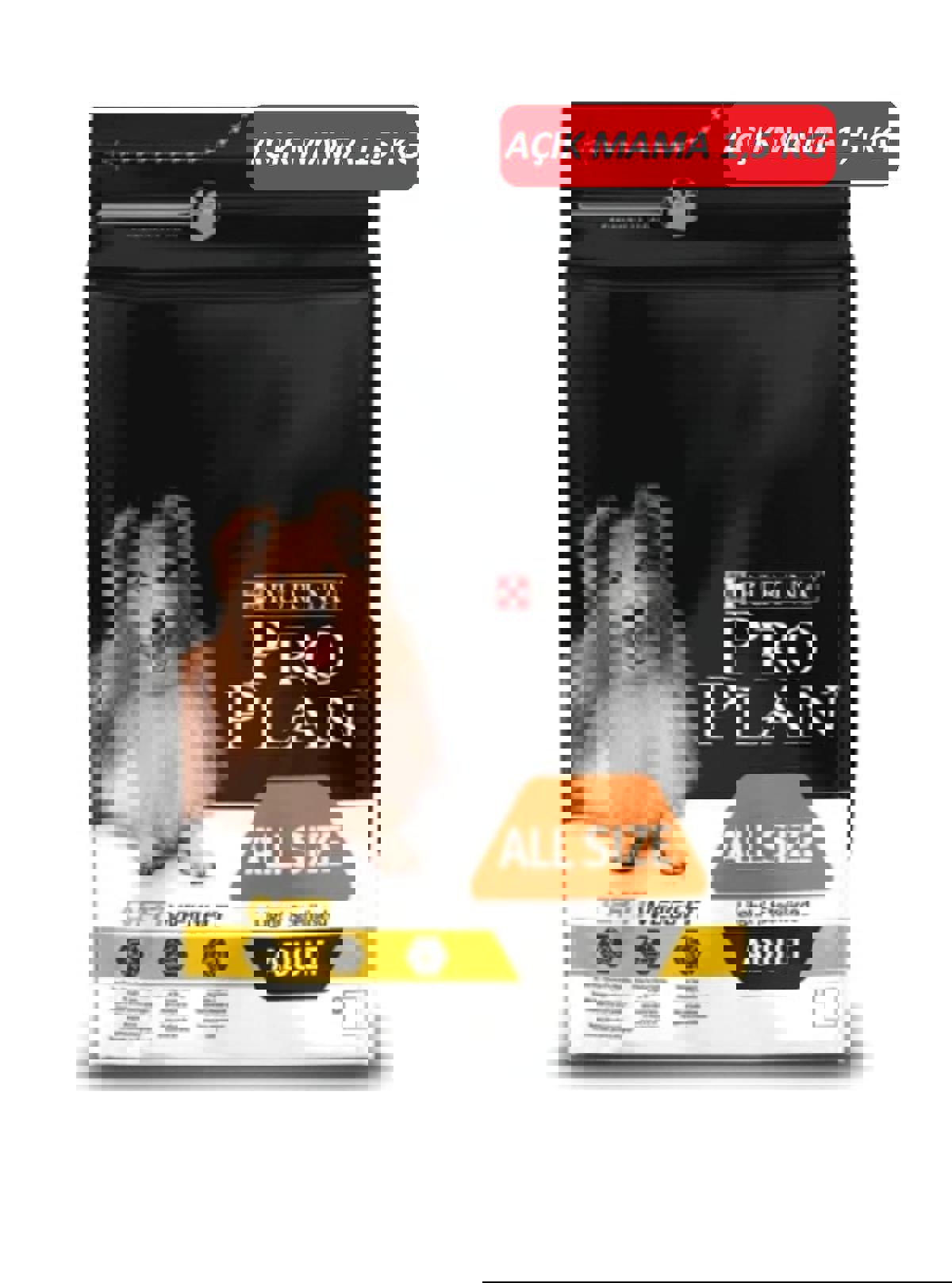 Pro Plan Opti Weight Kısırlaştırılmış Pirinçli ve Tavuklu Orta Irk Yetişkin Kuru Köpek Maması 1.5 kg