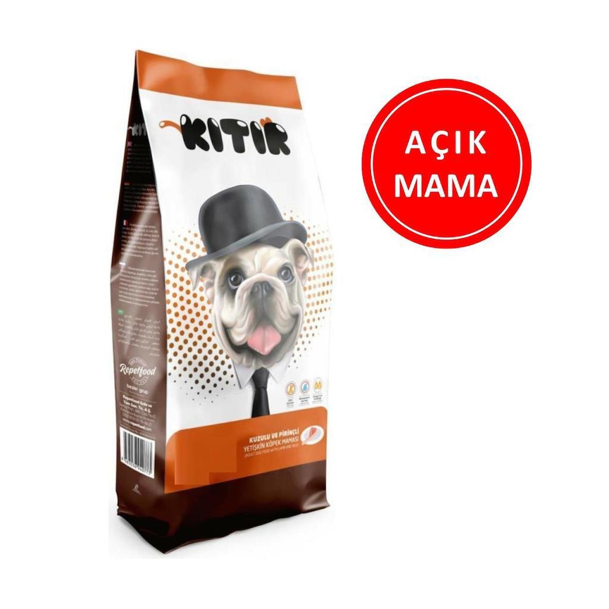 Kıtır Kuzu Etli ve Pirinçli Tüm Irklar Yetişkin Kuru Köpek Maması 1 kg