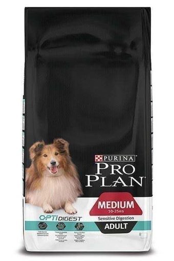 Pro Plan Opti Digest Kuzu Etli ve Pirinçli Orta Irk Yetişkin Kuru Köpek Maması 14 kg
