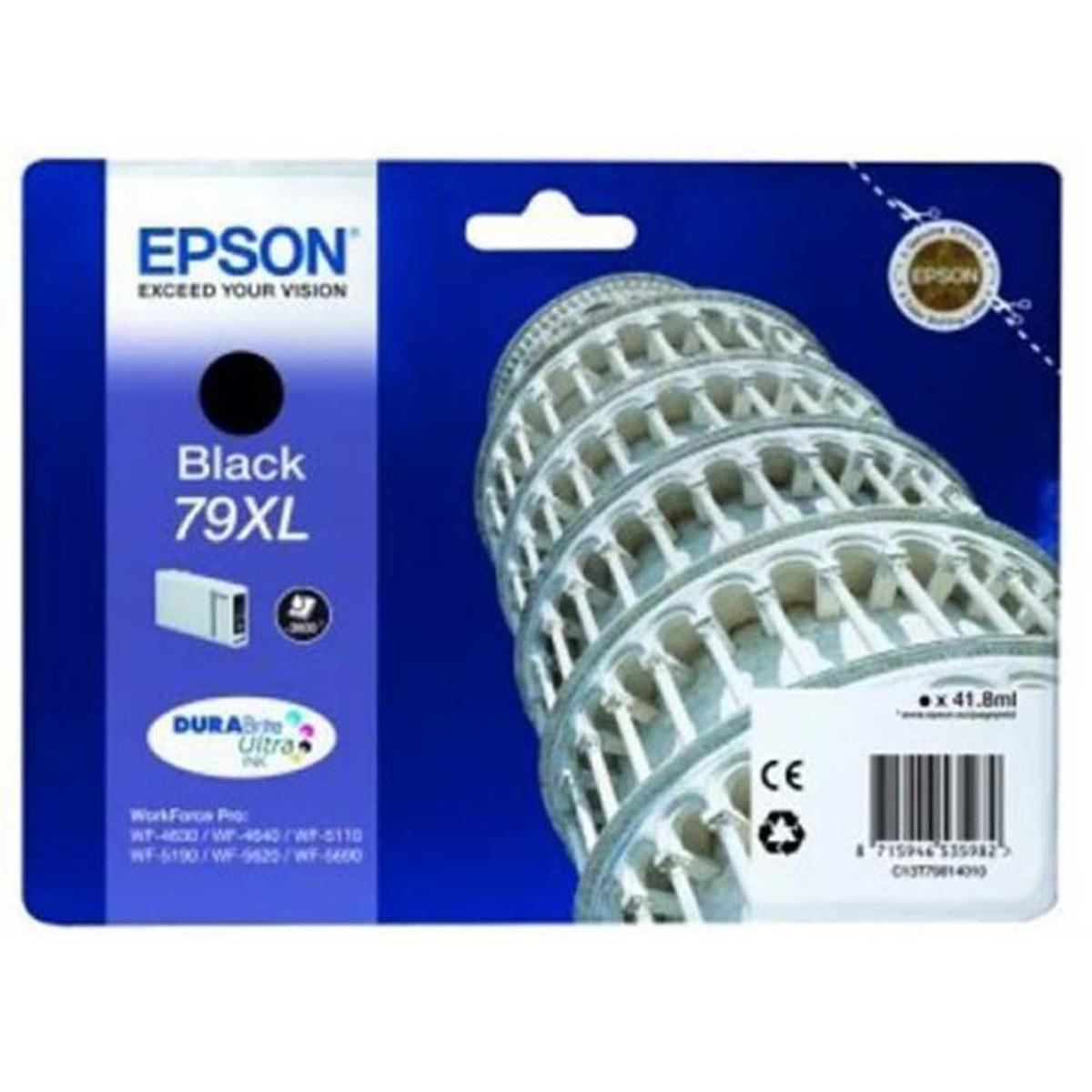 Epson 79XL-C13T79014010 Orijinal Siyah Mürekkep Kartuş