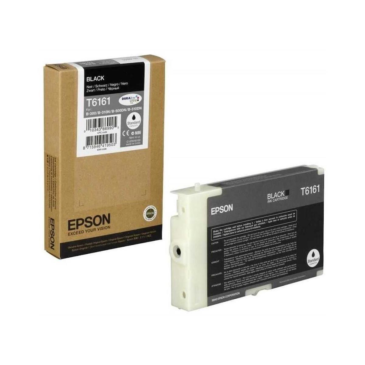 Epson T6161-C13T616100 Orijinal Siyah Mürekkep Kartuş