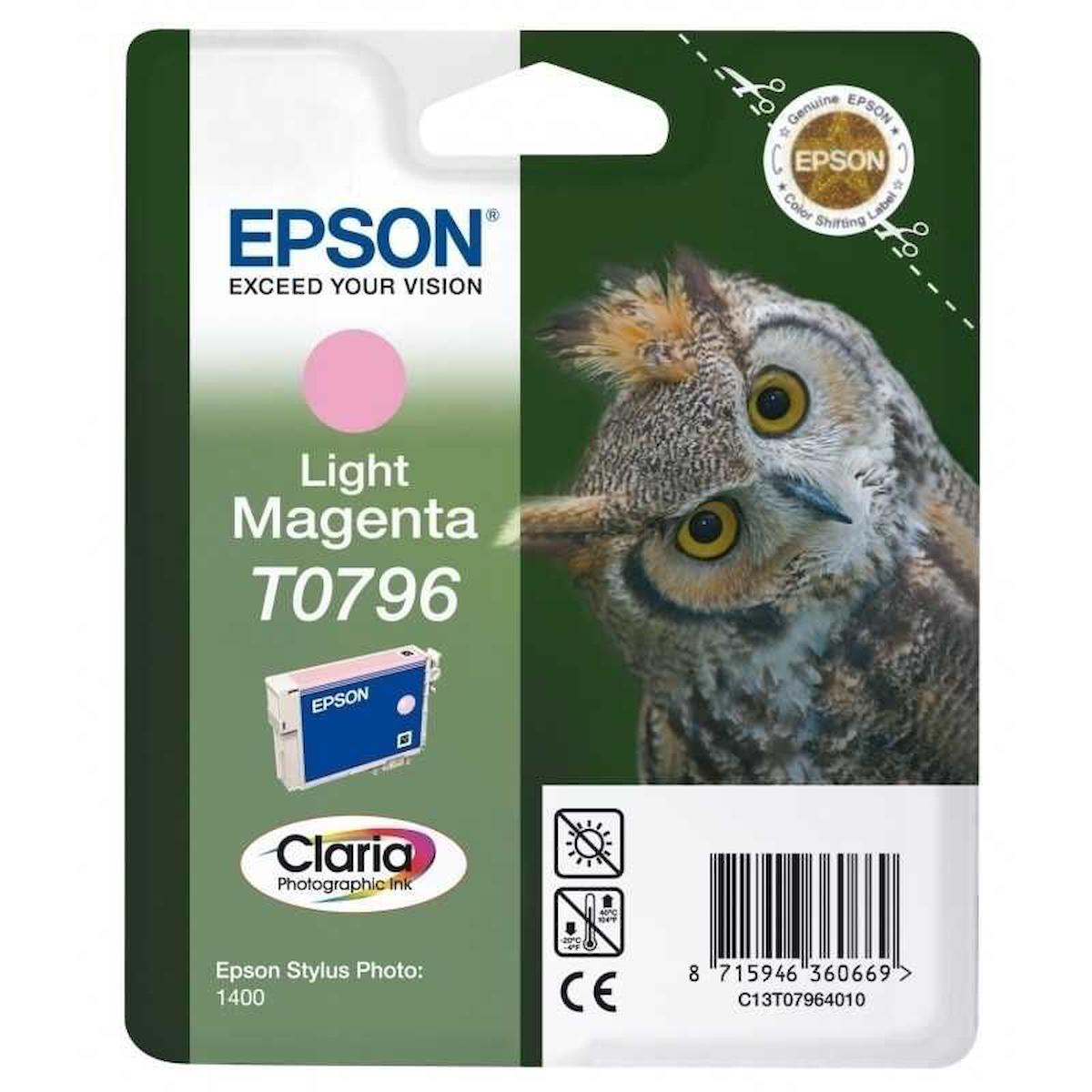 Epson T0796-C13T07964020 Orijinal Kırmızı Mürekkep Kartuş