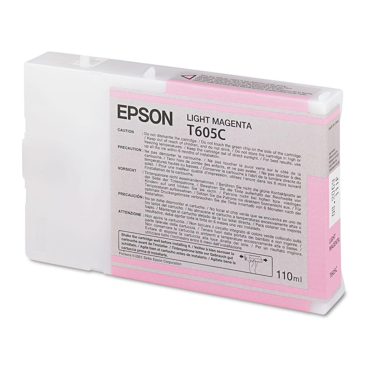 Epson T605C-C13T605C00 Orijinal Kırmızı Mürekkep Kartuş