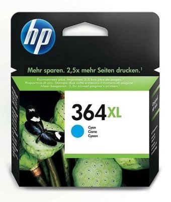 HP 364XL-CB323E Orijinal Mavi Mürekkep Kartuş