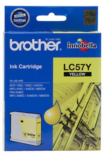 Brother LC57Y-LC1000 Orijinal Sarı Mürekkep Kartuş