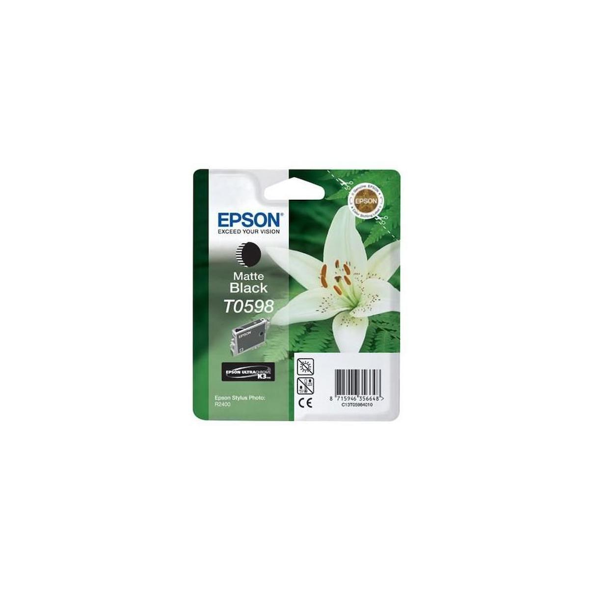 Epson T0598-C13T05984020 Orijinal Siyah Mürekkep Kartuş