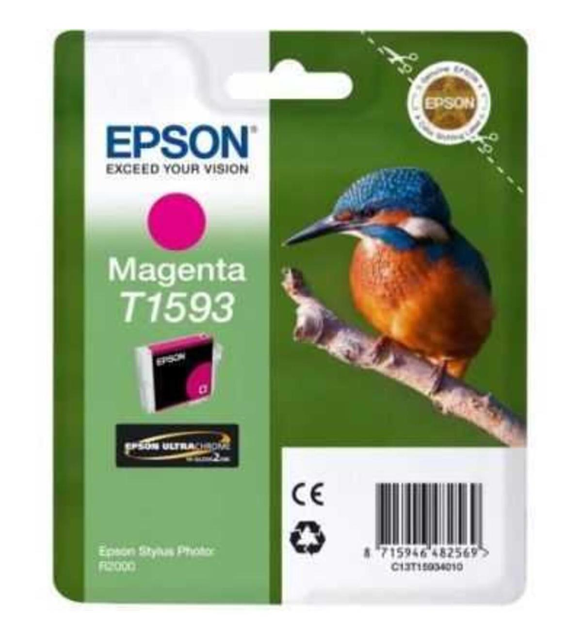 Epson T1593 C13T15934010 Orijinal Kırmızı Mürekkep Kartuş