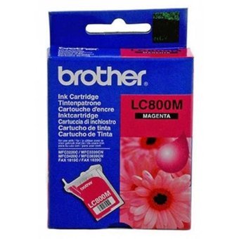Brother LC-800M Orijinal Kırmızı Mürekkep Kartuş