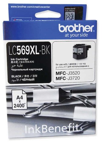 Brother LC569XL Orijinal Siyah Mürekkep Kartuş