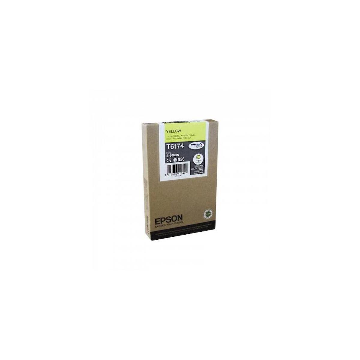 Epson T6174-C13T617400 Orijinal Sarı Mürekkep Kartuş