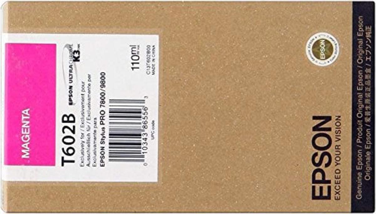 Epson T602B-C13T602B00 Orijinal Kırmızı Mürekkep Kartuş