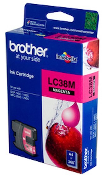 Brother LC38-LC980 Orijinal Kırmızı Mürekkep Kartuş