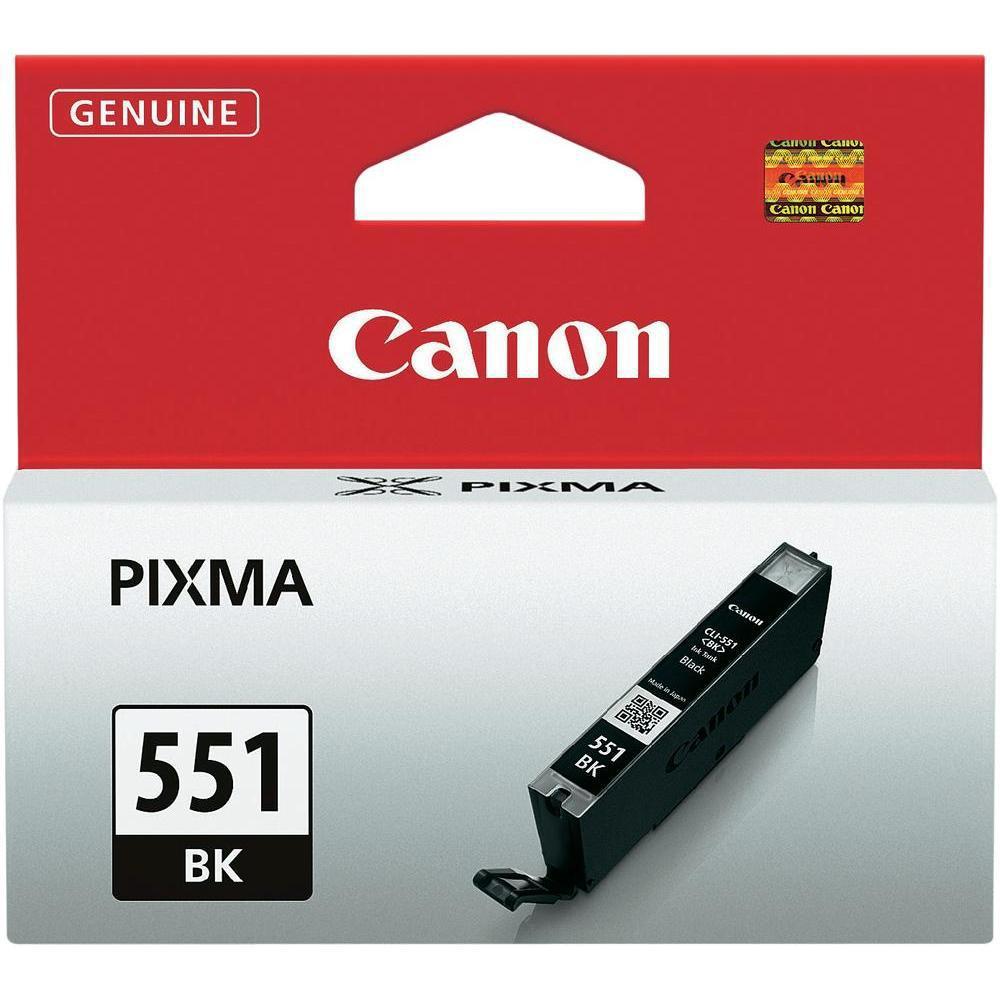 Canon 6508B001 CLI-551BK Orijinal Siyah Mürekkep Kartuş