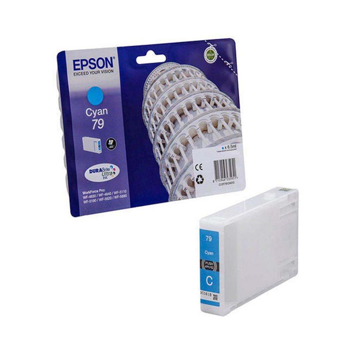 Epson 79-T7912-C13T79124010 Orijinal Mavi Mürekkep Kartuş