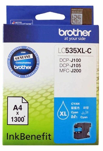 Brother LC535XL Orijinal Mavi Mürekkep Kartuş