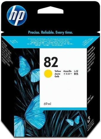 HP 82-C4913A Orijinal Sarı Mürekkep Kartuş