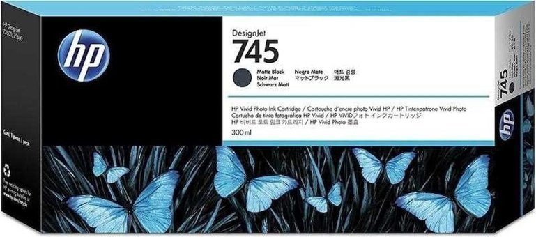 HP 745-F9K05A Orijinal Siyah Mürekkep Kartuş