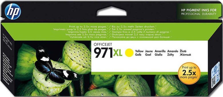 HP 971XL-CN628AE Orijinal Sarı Mürekkep Kartuş