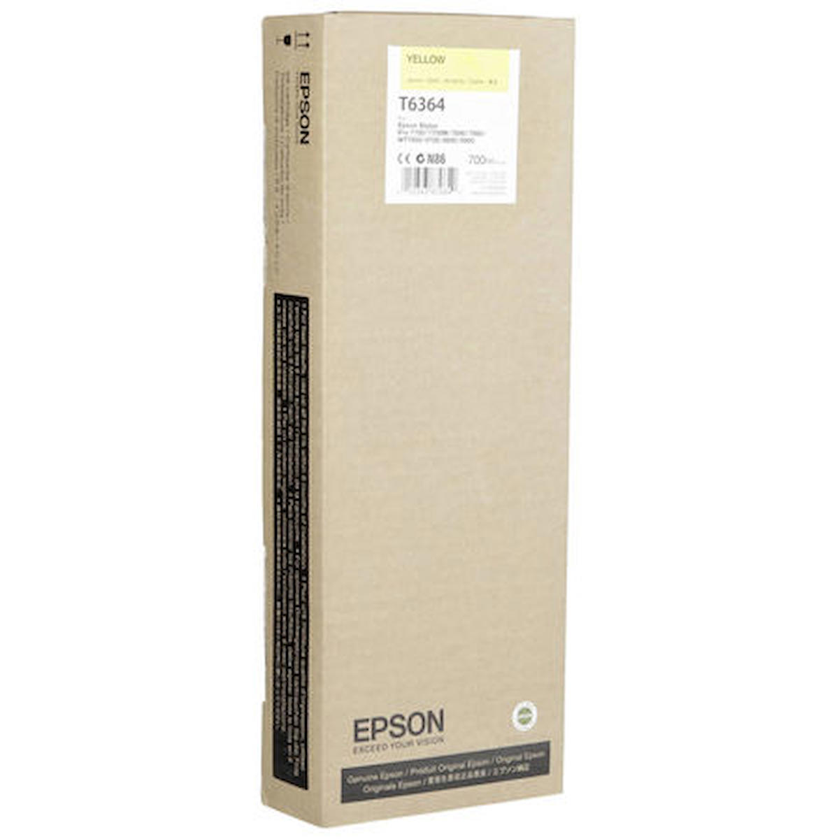 Epson T6364-C13T636400 Orijinal Sarı Mürekkep Kartuş