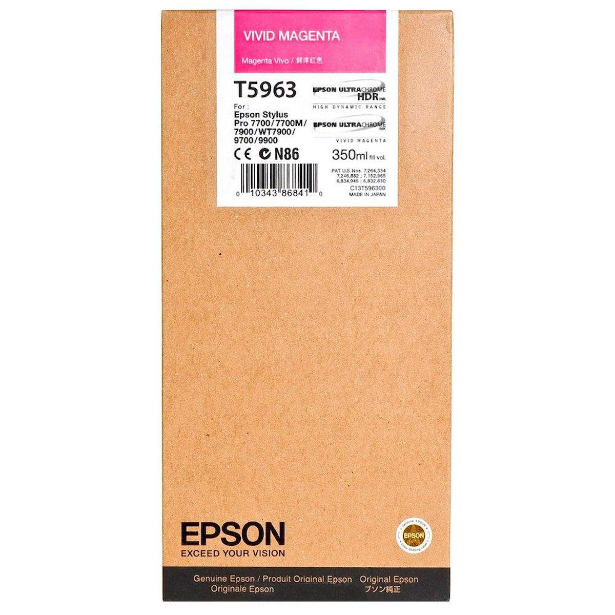Epson T5963-C13T596300 Orijinal Kırmızı Mürekkep Kartuş